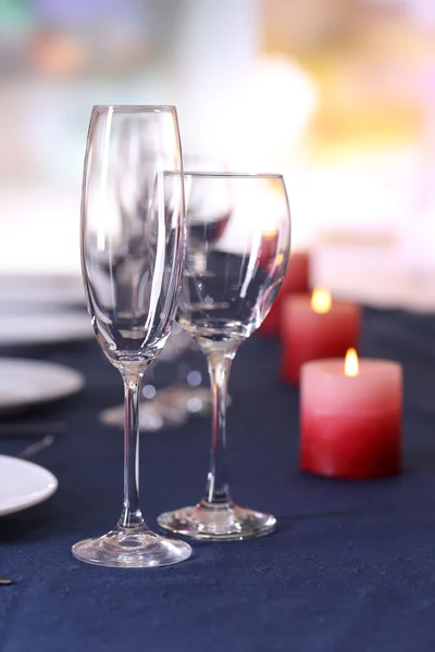 Table setting in restaurant Stock Picture