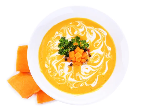 Pumpkin soup — Stock Image Pumpkin soup Royalty Free Stock Images