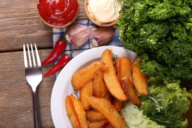 Ev yapımı kızarmış patates