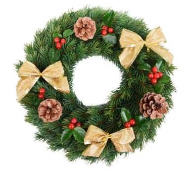 Noel süsleyici çelenk