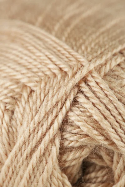 Вязание пряжи текстуры, закрыть — стоковое фото
