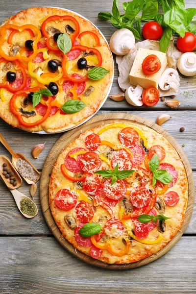 Lezzetli pizza — Stok fotoğraf