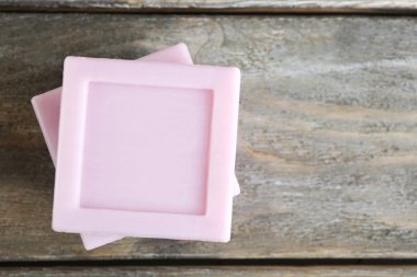 Kurutulmuş lavanta ile doğal sabun