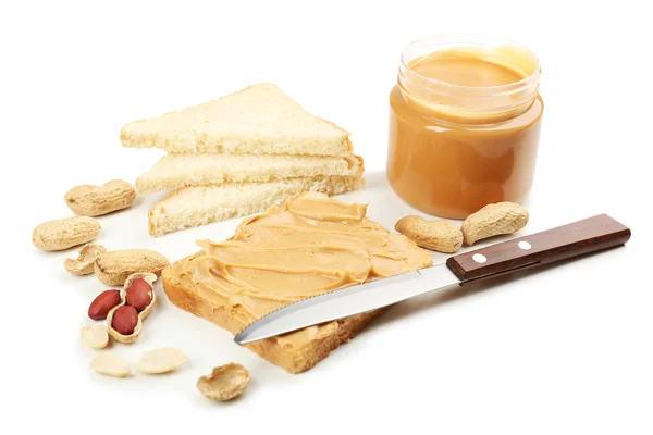 Creamy peanut butter — Stock Photo, Image