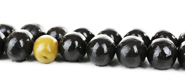 Individuality concept with olives — Stock Photo, Image