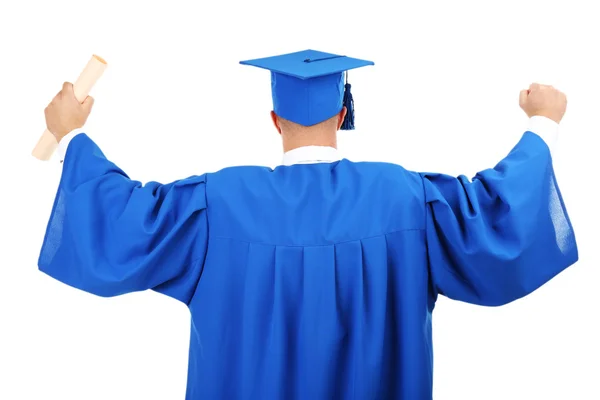 Homem estudante de pós-graduação — Fotografia de Stock