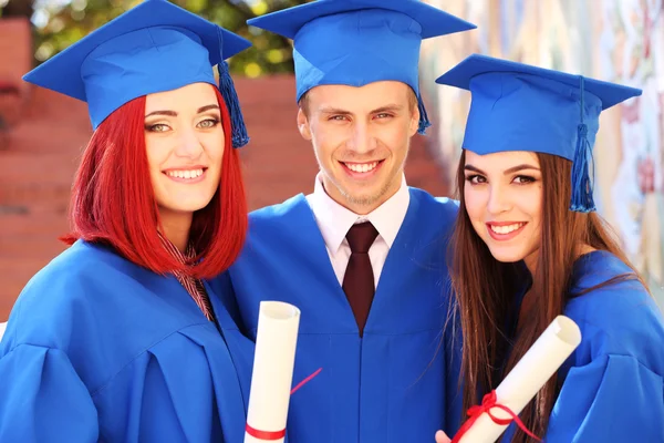 Studenti laureati — Foto Stock