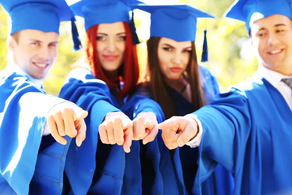 Studenti laureati — Foto Stock