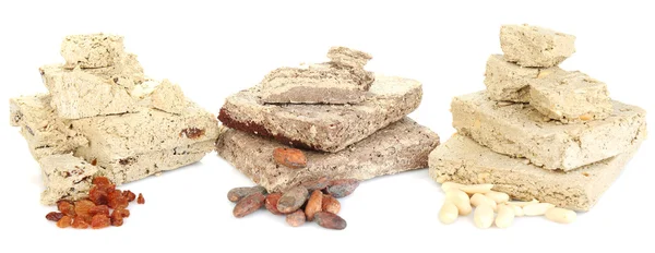 Assortiment van zonnebloem halva — Stockfoto