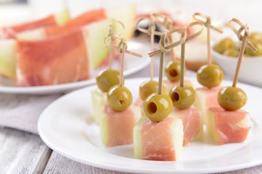 Prosciutto ile lezzetli kavun