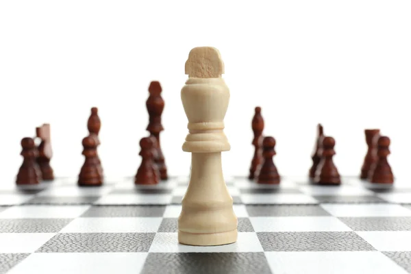 Concepto de ajedrez individualista — Foto de Stock