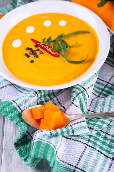 Pumpkin soup — Stock Photo, Image