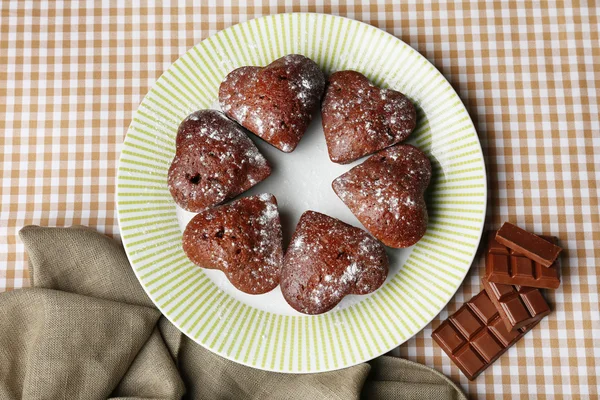 Pastelitos de chocolate caseros — Foto de Stock