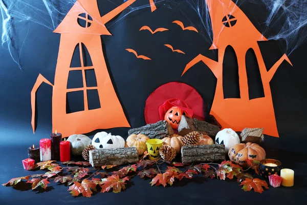 Paisaje de Halloween — Foto de Stock