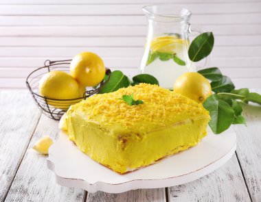 Lezzetli limonlu pasta