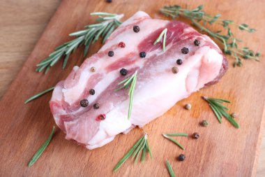 Baharat ile ham pastırma