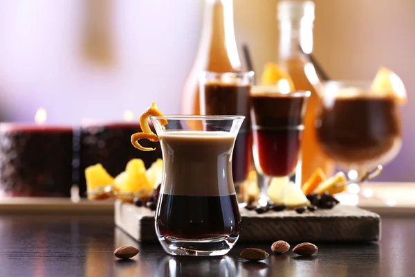 Espresso serviert Cocktail — Stockfoto