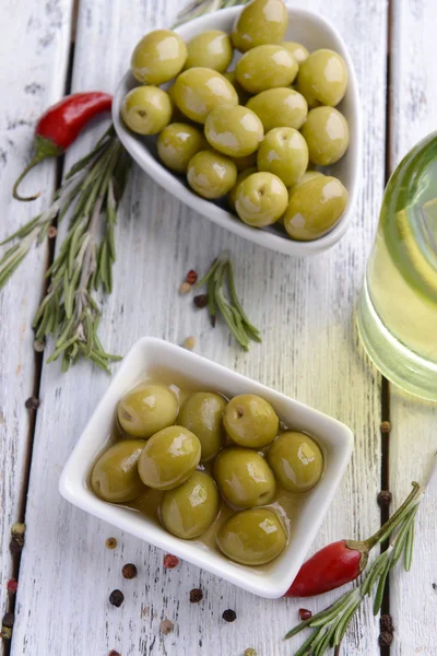 Marinated olives — Stock Photo, Image