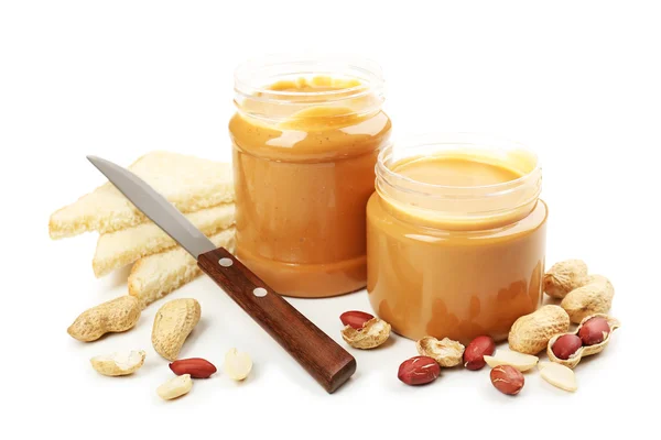 Creamy peanut butter — Stock Photo, Image