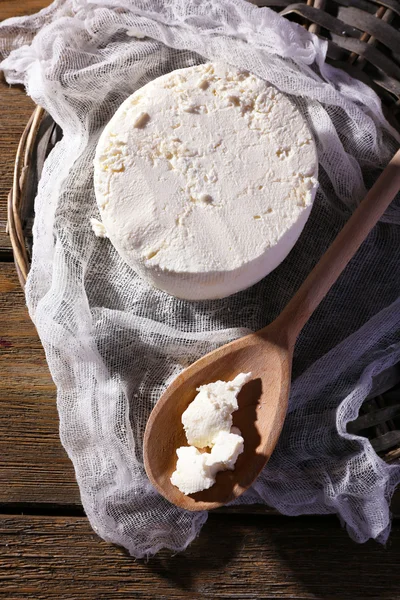 Сир кисломолочний — стокове фото