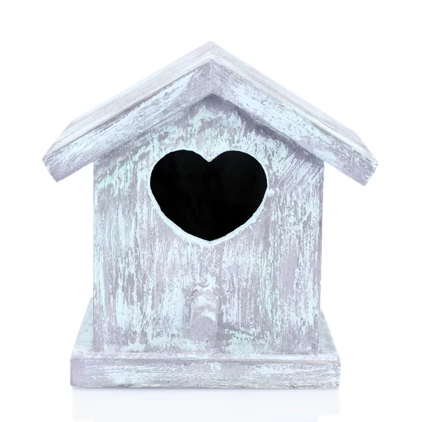 Декоративний маленький пташиний будинок — стокове фото