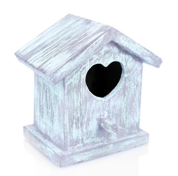 Ozdobné malé ptačí dům — Stock fotografie