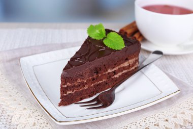 Ev yapımı balkabağı turtası.