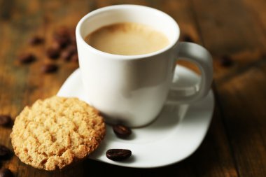 Espresso ve lezzetli Kurabiye