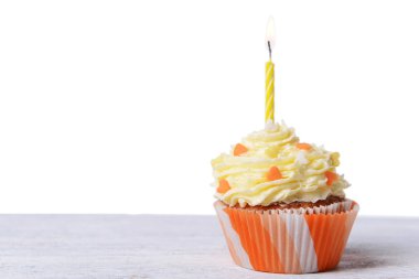 Lezzetli doğum günü kek