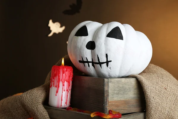 Halloween decoration composition — Stock Photo, Image