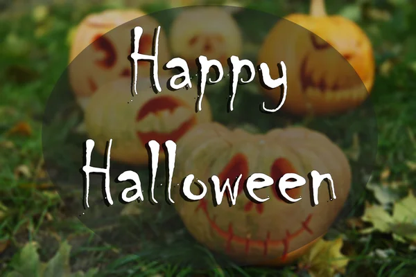 Composizione decorazione Halloween — Foto Stock