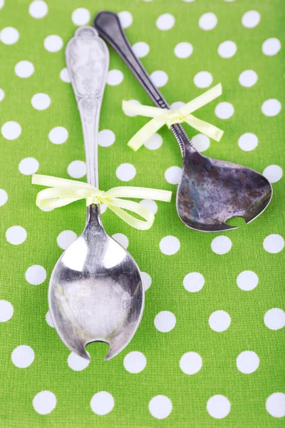 Metal spoons — Stock Photo, Image