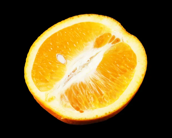 Orangefarbene Hälfte — Stockfoto