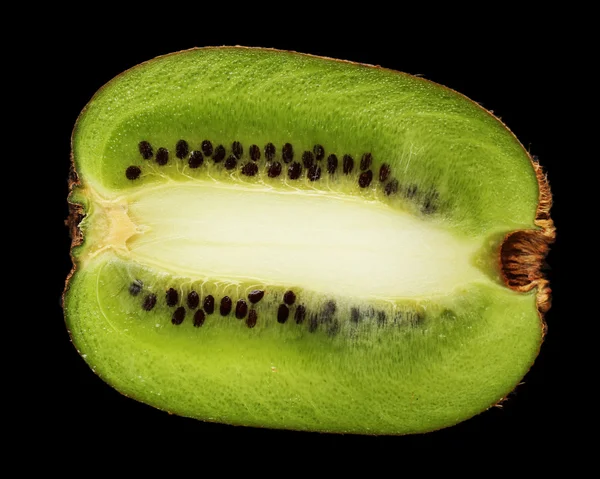 Kiwi helft — Stockfoto