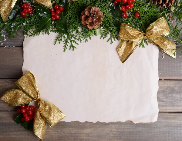 Decoración de Navidad con hoja de papel —  Fotos de Stock