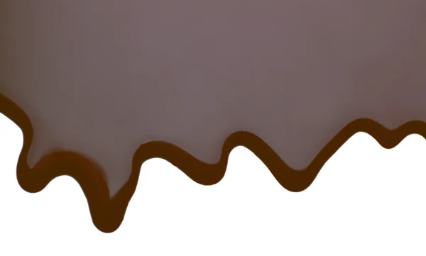 融化的巧克力 — 图库照片