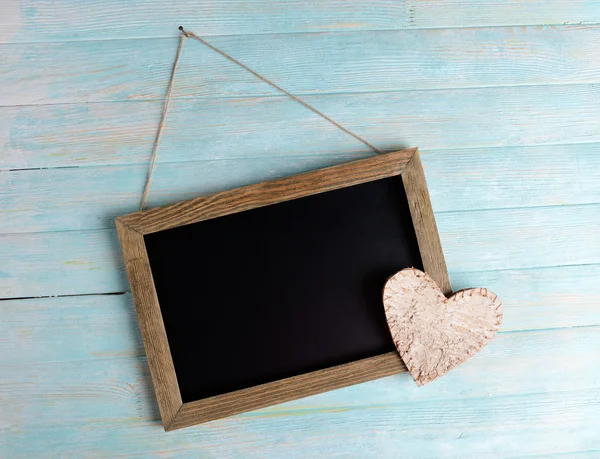 Vintage frame with heart — Stok fotoğraf