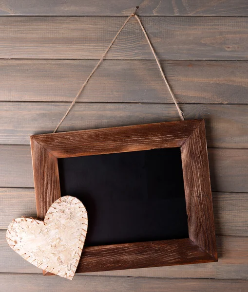 Vintage frame with heart — 스톡 사진