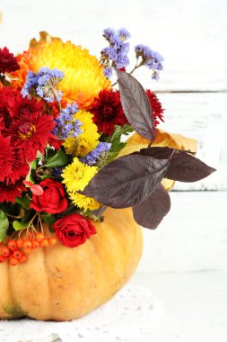 Kabak sonbahar kompozisyon