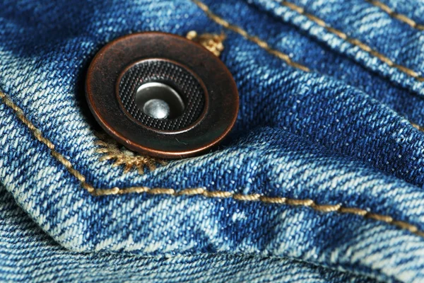 Button on clothes — Stock Photo, Image