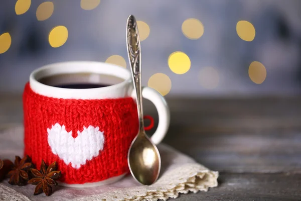 Tazza di tè caldo gustoso — Foto Stock