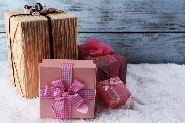 Gift boxes — Stock Photo, Image