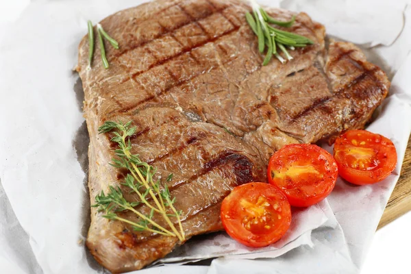 Läckert grillat kött — Stockfoto