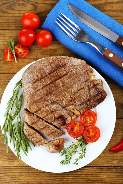 Deliciosa carne grelhada — Fotografia de Stock