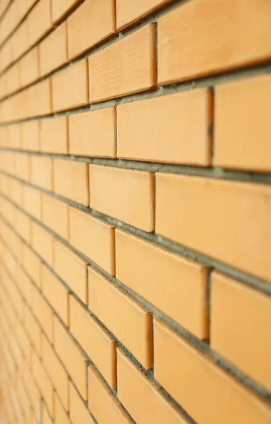 Bakstenen muur close-up — Stockfoto