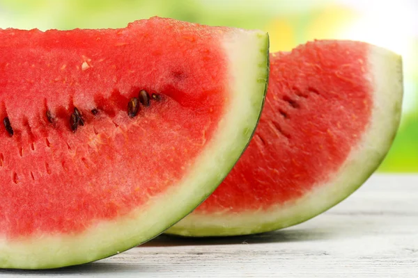 Färsk skiva vattenmelon — Stockfoto