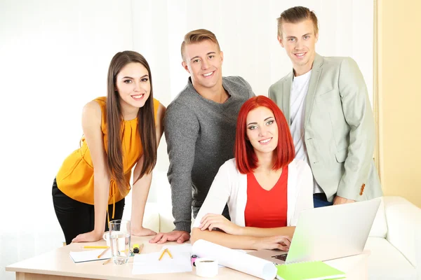 Zakelijke vergadering in functie — Stockfoto