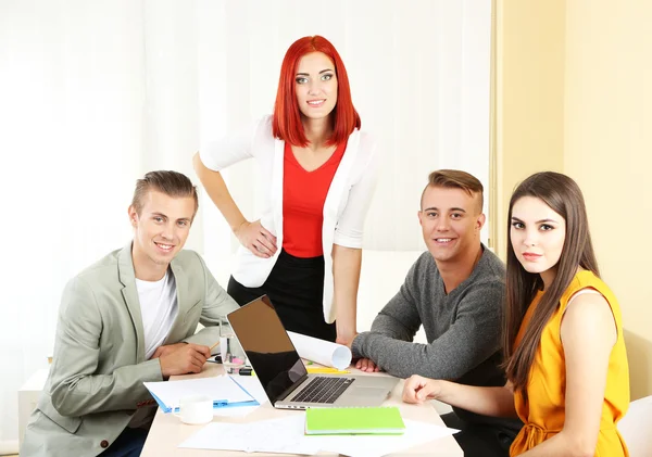 Zakelijke vergadering in functie — Stockfoto