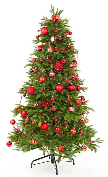 Geschmückter Weihnachtsbaum — Stockfoto