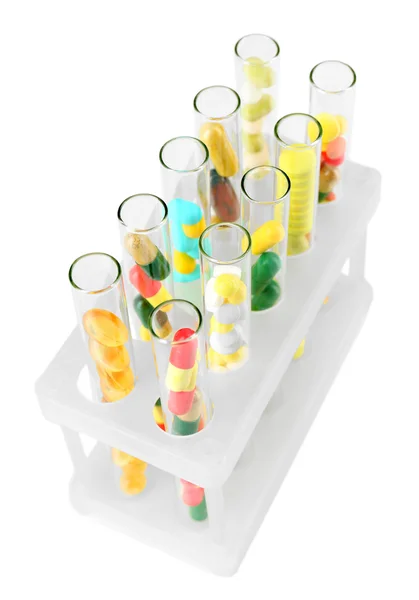 Drugs in test tubes — Stock Photo, Image